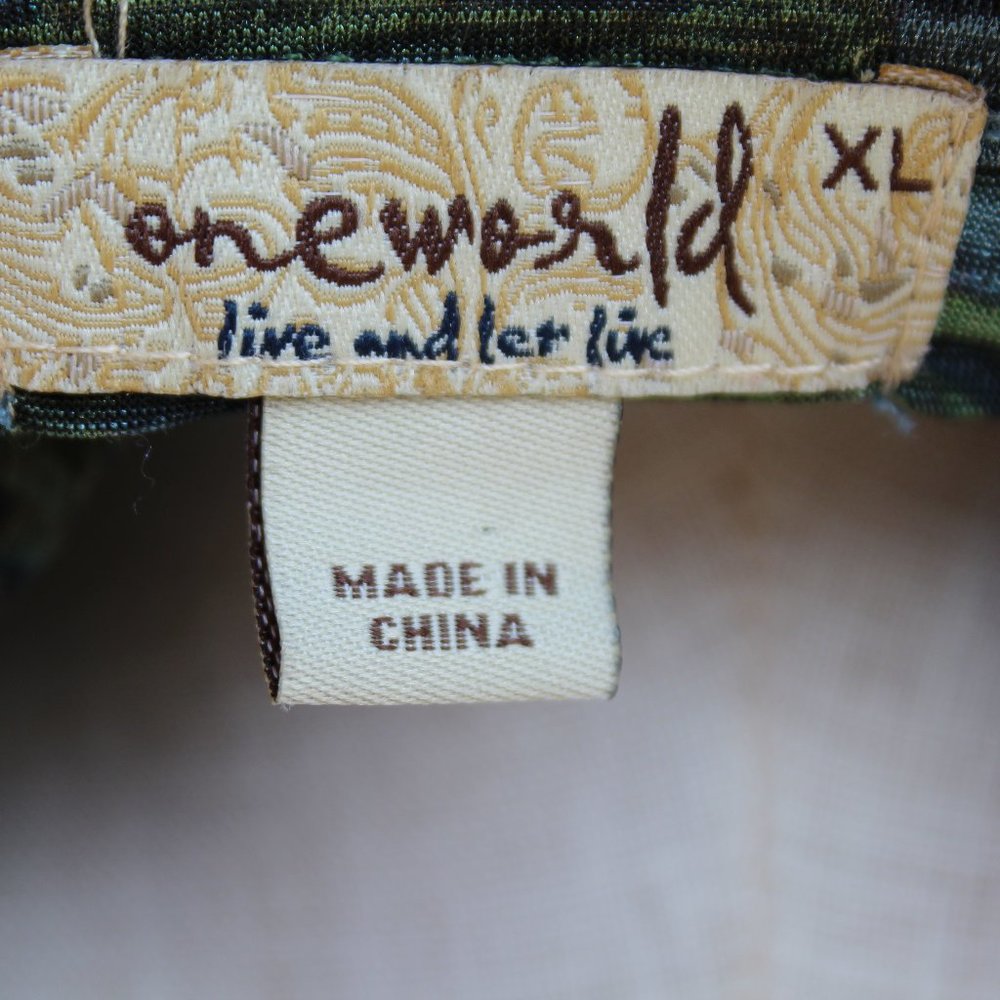 One World Multicolor Tunic - Picture 5 of 6